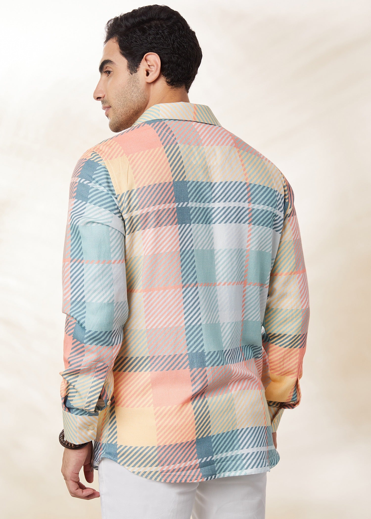 Neo Check Shirt – Tencel Cotton Sateen