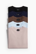 Men’s Solid Polo Collar T-Shirt – Premium Cotton