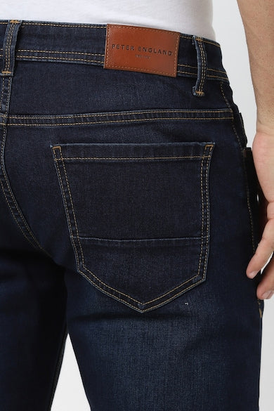 Peherav Men’s Dark Blue Slim Fit Stretchable Jeans
